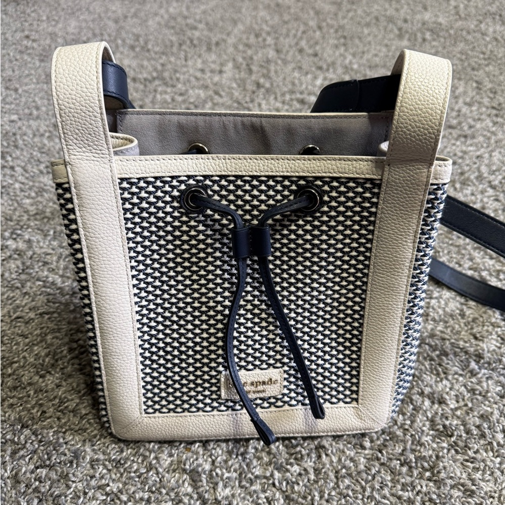 Kate Spade Navy and Cream Women's Bag